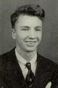 Ronald Read in his 1940 Brattleboro High School yearbook photo.
